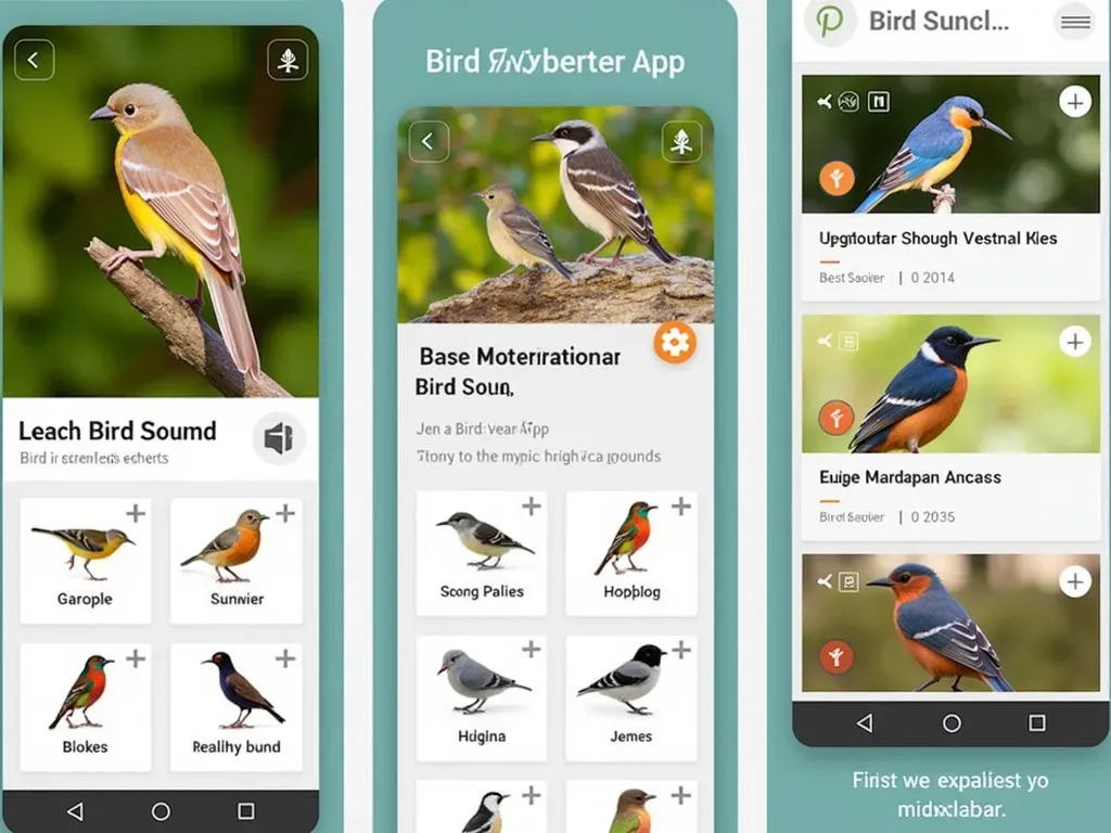 Bird Net App Screenshot