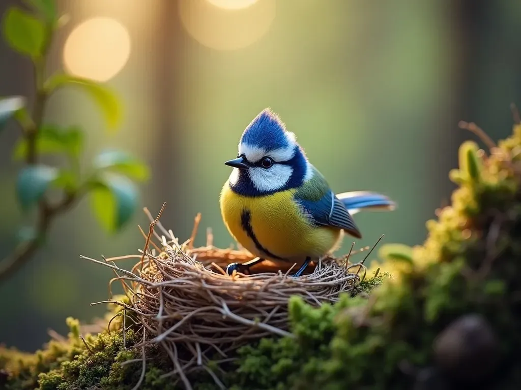 Faszinierender Blaumeise Nestbau: Geheimnisse, Tipps und beeindruckende Fakten!