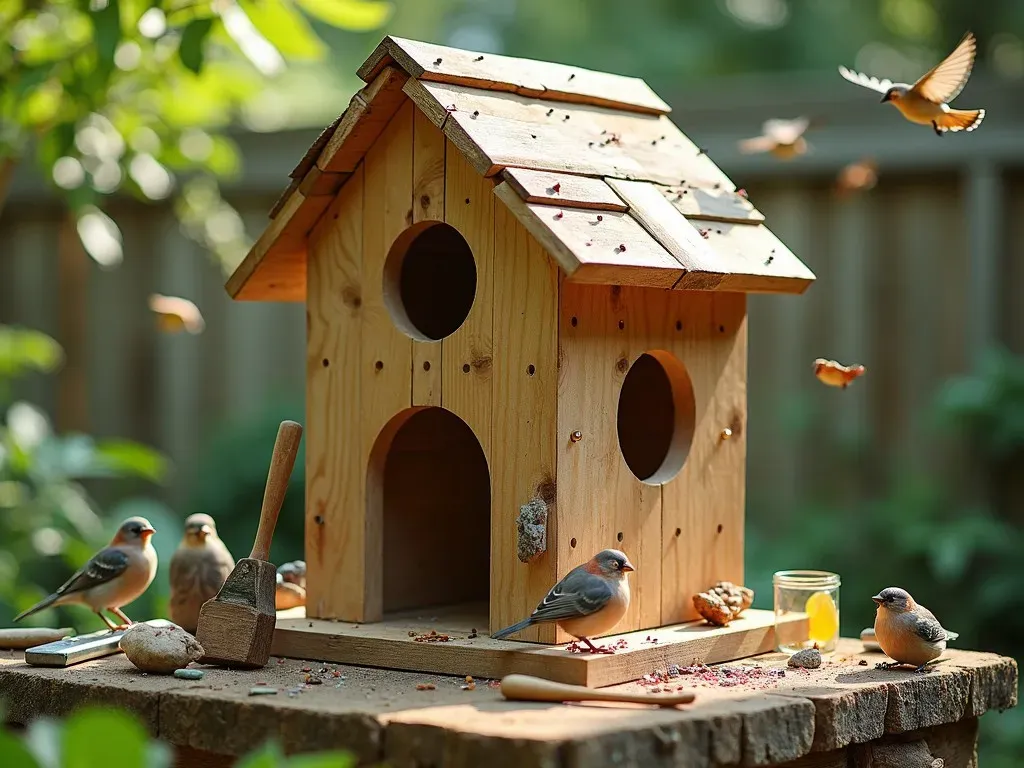 Baue dir dein eigenes großes Vogelhaus selbst – Eine einfache Anleitung für Naturfreunde!