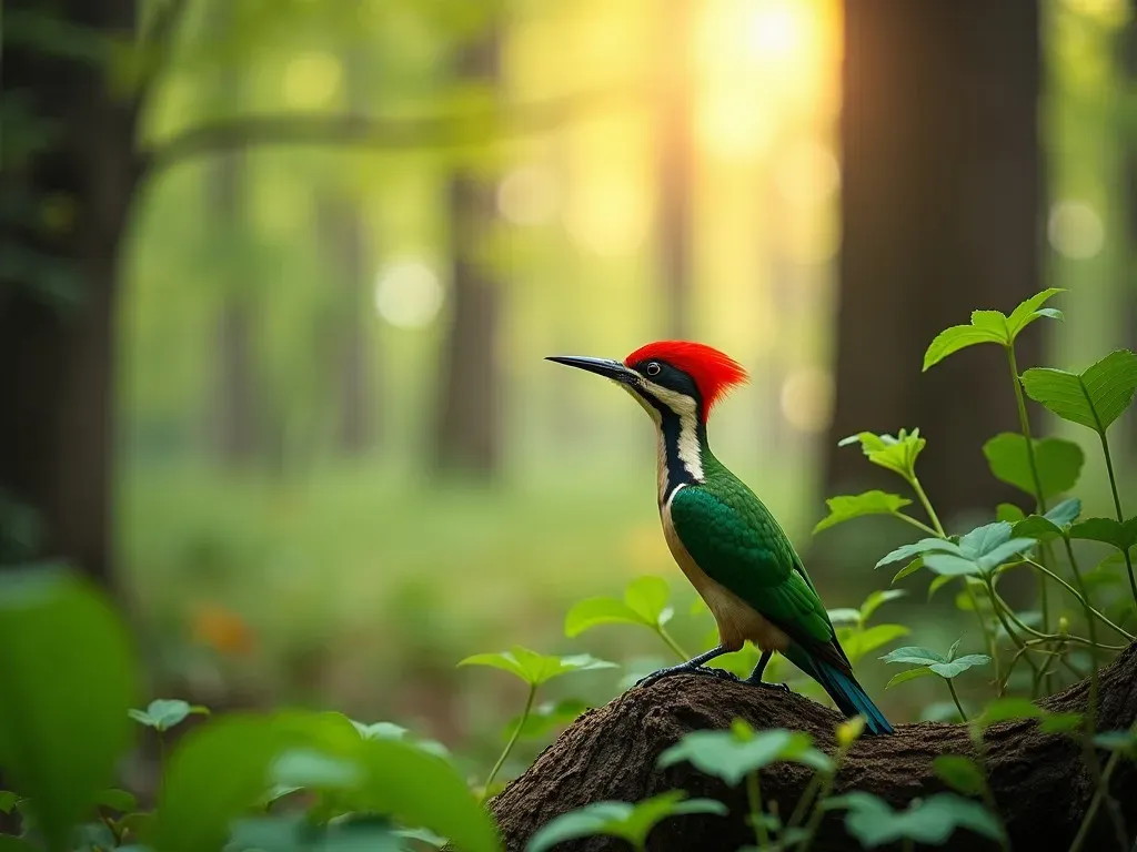 Grüner Specht Ruf: So hören Sie die lachenden Klänge des schönsten Waldvogels!