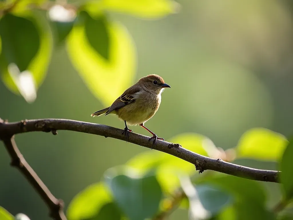 Kleiner brauner Vogel Heckenbraunelle