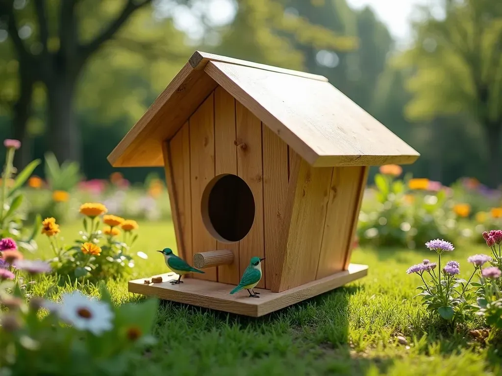 Nabu Vogelhäuschen Materialien