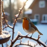 Rotkehlchen Futter Winter: So locken Sie die niedlichen Vögel in Ihren Garten!