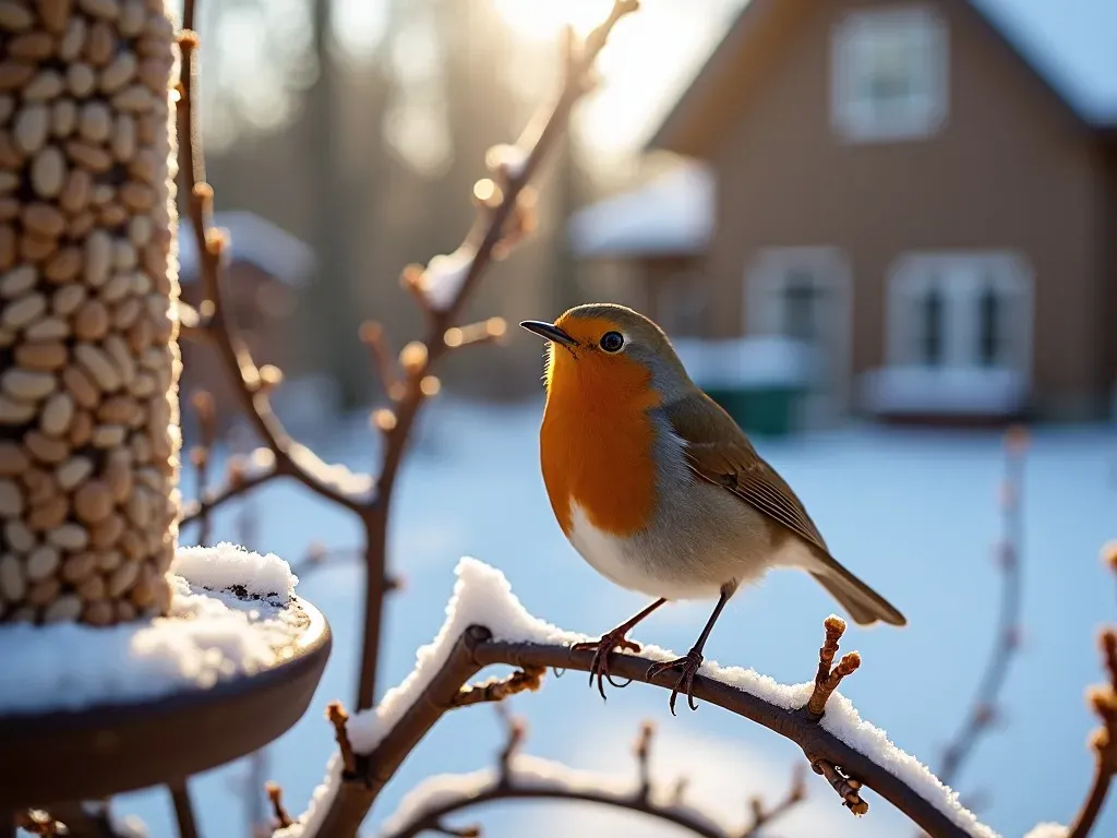 Rotkehlchen Futter Winter: So locken Sie die niedlichen Vögel in Ihren Garten!