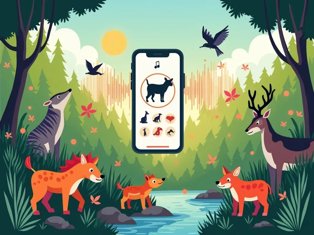 Entdecke die Welt mit der Tiergeräusche Erkennen App – Nie wieder die Klänge der Natur verpassen!