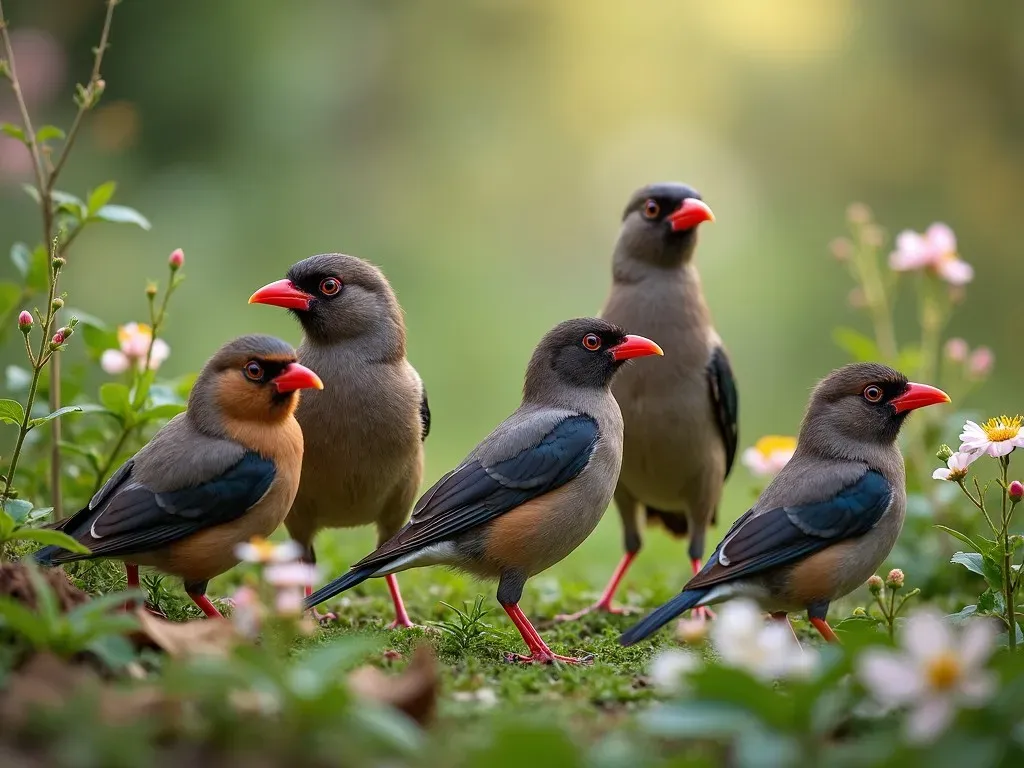 Entdecke den Vogel mit rotem Schnabel in Deutschland: Diese Arten faszinieren!