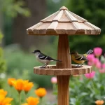 Unglaublich einfach: Vogelhausständer bauen und Vögel anlocken!